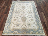 Pakistani Rug Hand Knotted Oriental Rug Very Fine Pakistan Peshawar Area Rug 4'X6'