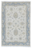 Pakistani Rug Hand Knotted Oriental Rug Very Fine Pakistan Peshawar Area Rug 4'X6'