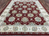 Pakistani Rug Hand Knotted Oriental Rug Very Fine Pakistan Peshawar Area Rug 8'9X11'7
