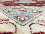 Pakistani Rug Hand Knotted Oriental Rug Very Fine Pakistan Peshawar Area Rug 8'9X11'7