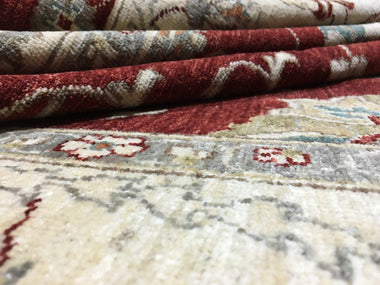 Pakistani Rug Hand Knotted Oriental Rug Very Fine Pakistan Peshawar Area Rug 8'9X11'7