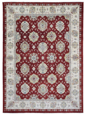 Pakistani Rug Hand Knotted Oriental Rug Very Fine Pakistan Peshawar Area Rug 8'9X11'7