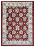 Pakistani Rug Hand Knotted Oriental Rug Very Fine Pakistan Peshawar Area Rug 8'9X11'7