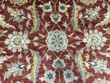 Pakistani Rug Hand Knotted Oriental Rug Very Fine Pakistan Peshawar Area Rug 8' x 10'1