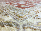 Pakistani Rug Hand Knotted Oriental Rug Very Fine Pakistan Peshawar Area Rug 8' x 10'1