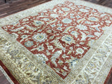 Pakistani Rug Hand Knotted Oriental Rug Very Fine Pakistan Peshawar Area Rug 8' x 10'1