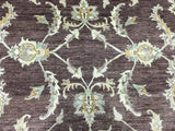 Pakistani Rug Hand Knotted Oriental Rug Very Fine Pakistan Peshawar Area Rug 8'X9'