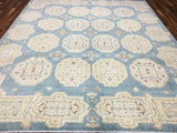 Pakistani Rug Hand Knotted Oriental Rug Very Fine Pakistan Peshawar Area Rug 8'X9'6