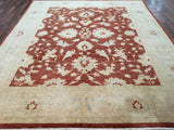 Pakistani Rug Hand Knotted Oriental Rug Very Fine Pakistan Peshawar Area Rug 8'X9'8