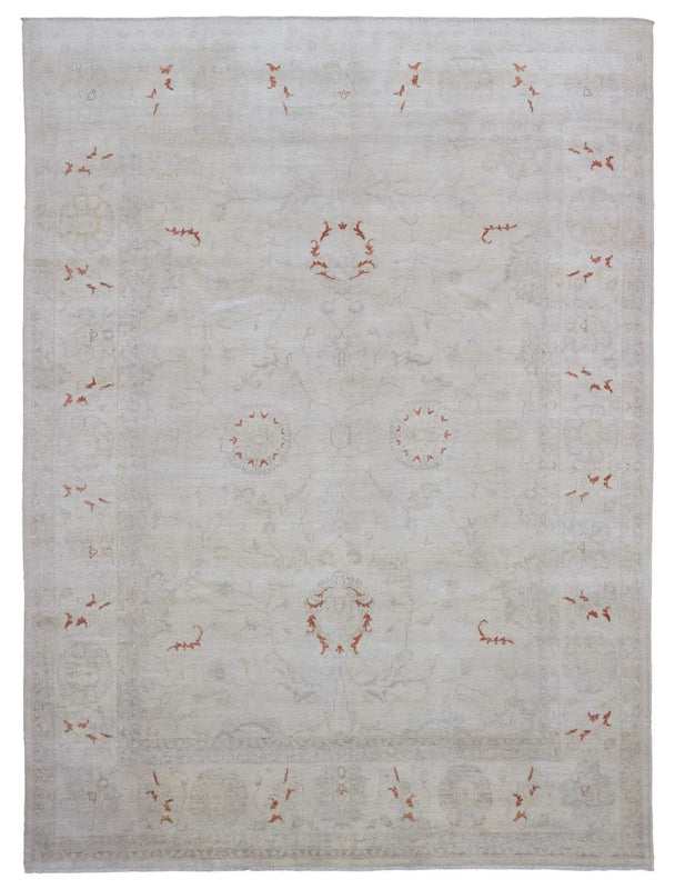 Pakistani Rug Hand Knotted Oriental Rug Very Fine Pakistan Peshawar Large Oriental Rug 8'10X11'10