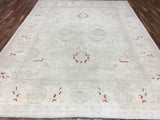 Pakistani Rug Hand Knotted Oriental Rug Very Fine Pakistan Peshawar Large Oriental Rug 8'10X11'10
