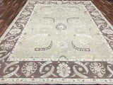 Pakistani Rug Hand Knotted Oriental Rug Very Fine Pakistan Peshawar Large Oriental Rug 8'8'X11'8