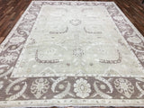 Pakistani Rug Hand Knotted Oriental Rug Very Fine Pakistan Peshawar Large Oriental Rug 8'8'X11'8