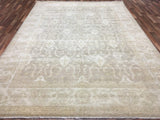 Pakistani Rug Hand Knotted Oriental Rug Very Fine Pakistan Peshawar Large Oriental Rug 8'8X12'1