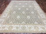 Pakistani Rug Hand Knotted Oriental Rug Very Fine Pakistan Peshawar Large Oriental Rug 8'8X12'1