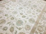 Pakistani Rug Hand Knotted Oriental Rug Very Fine Pakistan Peshawar Large Oriental Rug 9'X12'3