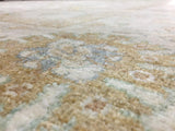 Pakistani Rug Hand Knotted Oriental Rug Very Fine Pakistan Peshawar Large Oriental Rug 9'X12'3