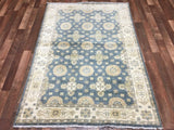 Pakistani Rug Hand Knotted Oriental Rug Very Fine Pakistan Peshawar Oriental Rug 4'X5'11