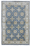 Pakistani Rug Hand Knotted Oriental Rug Very Fine Pakistan Peshawar Oriental Rug 4'X5'11