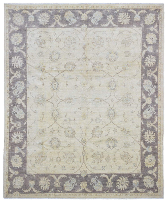 Pakistani Rug Hand Knotted Oriental Rug Very Fine Pakistan Peshawar Oriental Rug 8'3X9'10