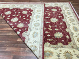 Pakistani Rug Hand Knotted Oriental Rug Very Fine Peshawar Large Oriental Rug 9'X12'