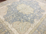 Pakistani Rug Hand Knotted Oriental Rug Very Fine Venetian Inspired Peshawar Rug 8'x9'8