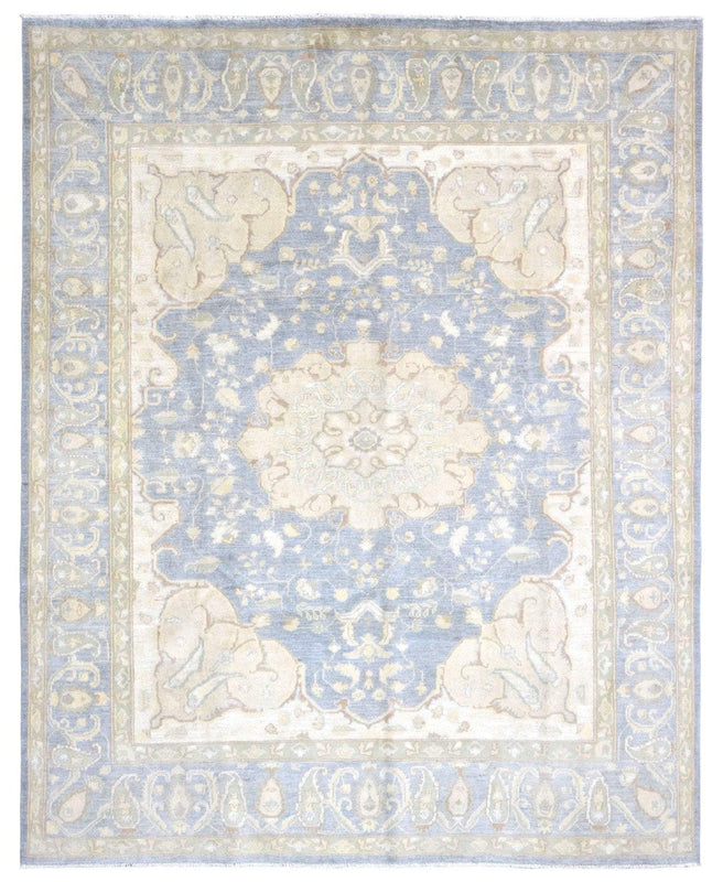Pakistani Rug Hand Knotted Oriental Rug Very Fine Venetian Inspired Peshawar Rug 8'x9'8