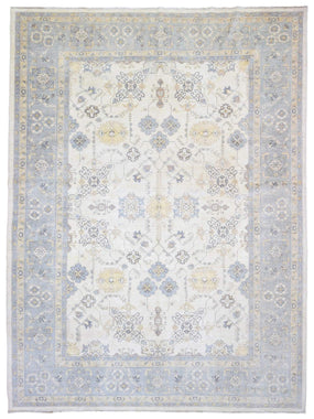 Pakistani Rug Hand Knotted Oriental Rug Very Fine Venetian Pakistan Peshawar Area Rug 10'3x13'10