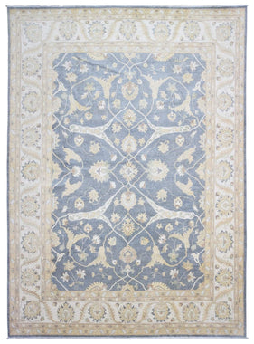 Pakistani Rug Hand Knotted Oriental Rug Very Fine Venetian Peshawar Area Rug 10'x13'7