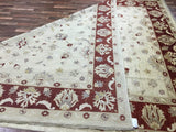 Pakistani Rug Hand Knotted Oriental Rug Very Fine Venetian Peshawar Oriental Rug 9'10 x 13'