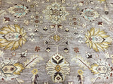 Pakistani Rug Hand Knotted Oriental Rug Very Fine Venetian Peshawar Oriental Rug 9'1x12'2