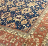 Persian Rug Extra Large (9x12 and larger) XL Very Fine Persian Hamadan Gharaseh 12’x14'9 Rug