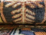 Persian Rug Hand Knotted Oriental Rug Antique Persian Hamadan Runner 3'10 x 9'10