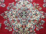Persian Rug Hand Knotted Oriental Rug Antique  Persian Sarouk Rug 10'8x13'11