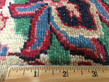 Persian Rug Hand Knotted Oriental Rug Antique  Persian Sarouk Rug 10'8x13'11