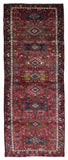 Persian Rug Hand Knotted Oriental Rug Fine Heriz Persian Runner 3'7 x 9'5