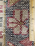 Persian Rug Hand Knotted Oriental Rug Fine Heriz Persian Runner 3'7 x 9'5