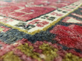 Persian Rug Hand Knotted Oriental Rug Fine Heriz Persian Runner 3'7 x 9'5