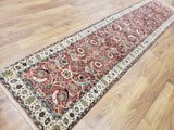 Persian Rug Hand Knotted Oriental Rug Fine Persian Silk Tabriz Runner Rug 2'8x11'9