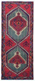 Persian Rug Hand Knotted Oriental Rug Fine Semi-Antique Persian Hamadan Oriental Runner 3'10X9'8