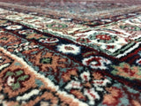 Persian Rug Hand Knotted Oriental Rug FIne Semi-Antique Silk Bijar Area Rug 8'x9'6