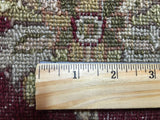 Persian Rug Hand Knotted Oriental Rug Large Very Fine Persian Silk Tabriz Area Rug 9'11 x 14'