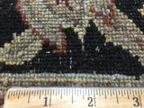 Persian Rug Hand Knotted Oriental Rug Rare Fine Persian Silk Garden Tabriz Large Area Rug 9'1x12'2