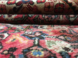 Persian Rug Hand Knotted Oriental Rug Rare Semi-Antique Persian Silk Hamadan Rug 5'1 x 10'8