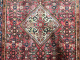 Persian Rug Hand Knotted Oriental Rug Rare Semi-Antique Persian Silk Hamadan Rug 5'1 x 10'8