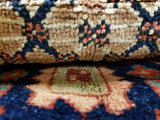 Persian Rug Hand Knotted Oriental Rug Semi-Antique 1964 Estate Persian Hamadan Rug 3'4 x 4'8 (Vault Collection)
