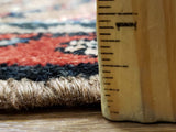 Persian Rug Hand Knotted Oriental Rug Semi-Antique 1964 Estate Persian Hamadan Rug 3'4 x 4'8 (Vault Collection)
