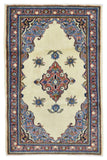 Persian Rug Hand Knotted Oriental Rug Semi-Antique Fine Persian Estate Hamadan Area Rug 2'7 x 4'2