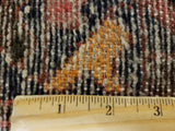 Persian Rug Hand Knotted Oriental Rug Semi-Antique Fine Persian Hamadan Runner 3'3 x 10'4