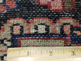 Persian Rug Hand Knotted Oriental Rug Semi-Antique Fine Persian Hamadan Runner 3'4X9'10